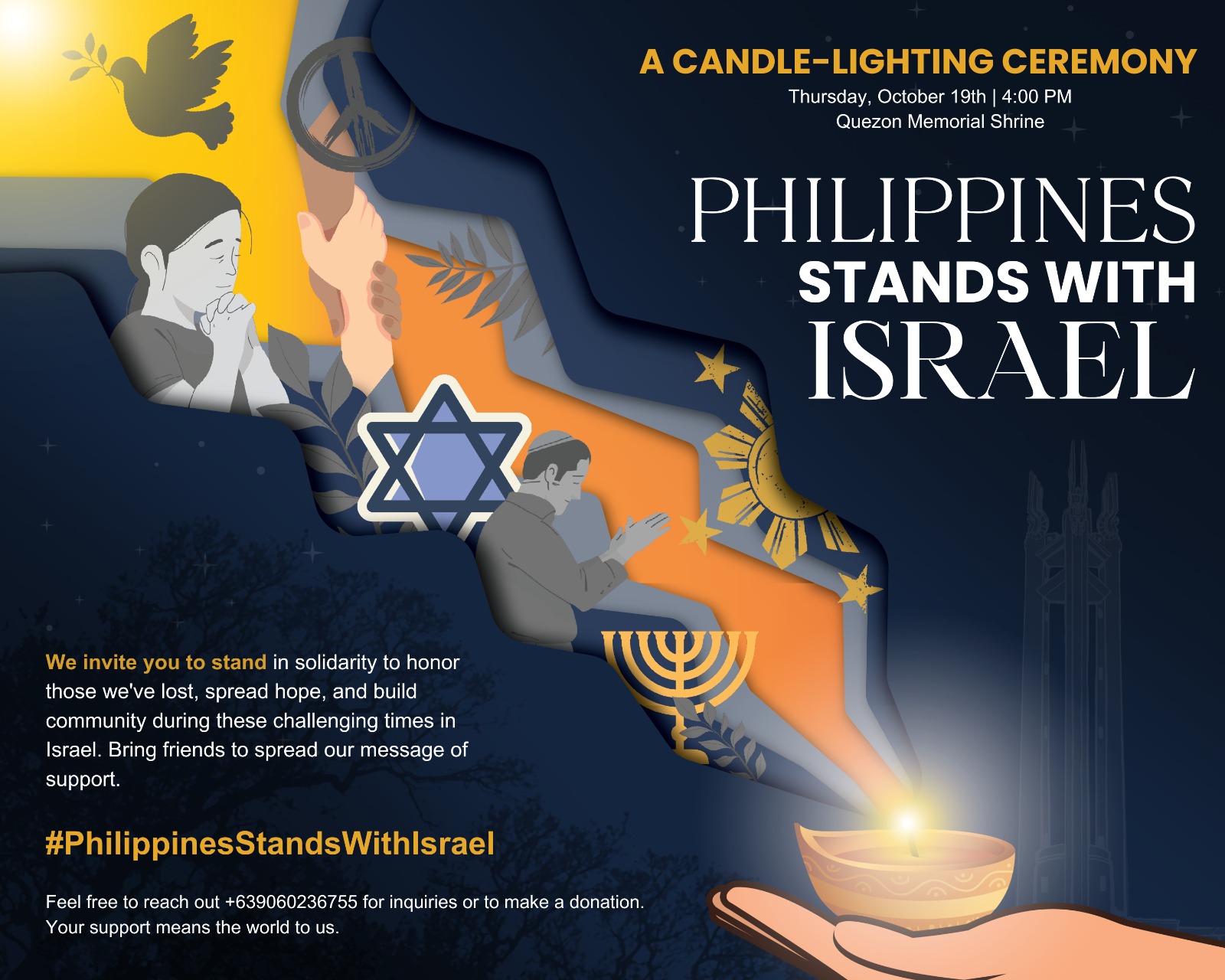 Philippines Stand with Israel A CandleLighting Ceremony Israel