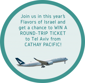 ICCP is giving away round-trip tickets to Tel Aviv courtesy of Cathay Pacific
